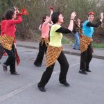 Carnaval de Pellouailles-les-vignes : l'atelier de danse africaine, Maine-et-Loire, Angers