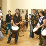 Fête de la musique à Briollay : Animation Percussions africaines, En Maine-et-Loire