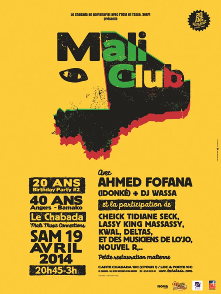 Mali Club au Chabada, à Angers
