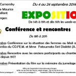 Manifestations organisées par l'OCIA, à Angers
