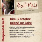 Randonnée Soli-Mali le 5 octobre à Juigné-sur-Loire, Maine-et-Loire