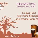Les inscriptions aux ateliers de danse africaine et de percussions sont ouvertes !