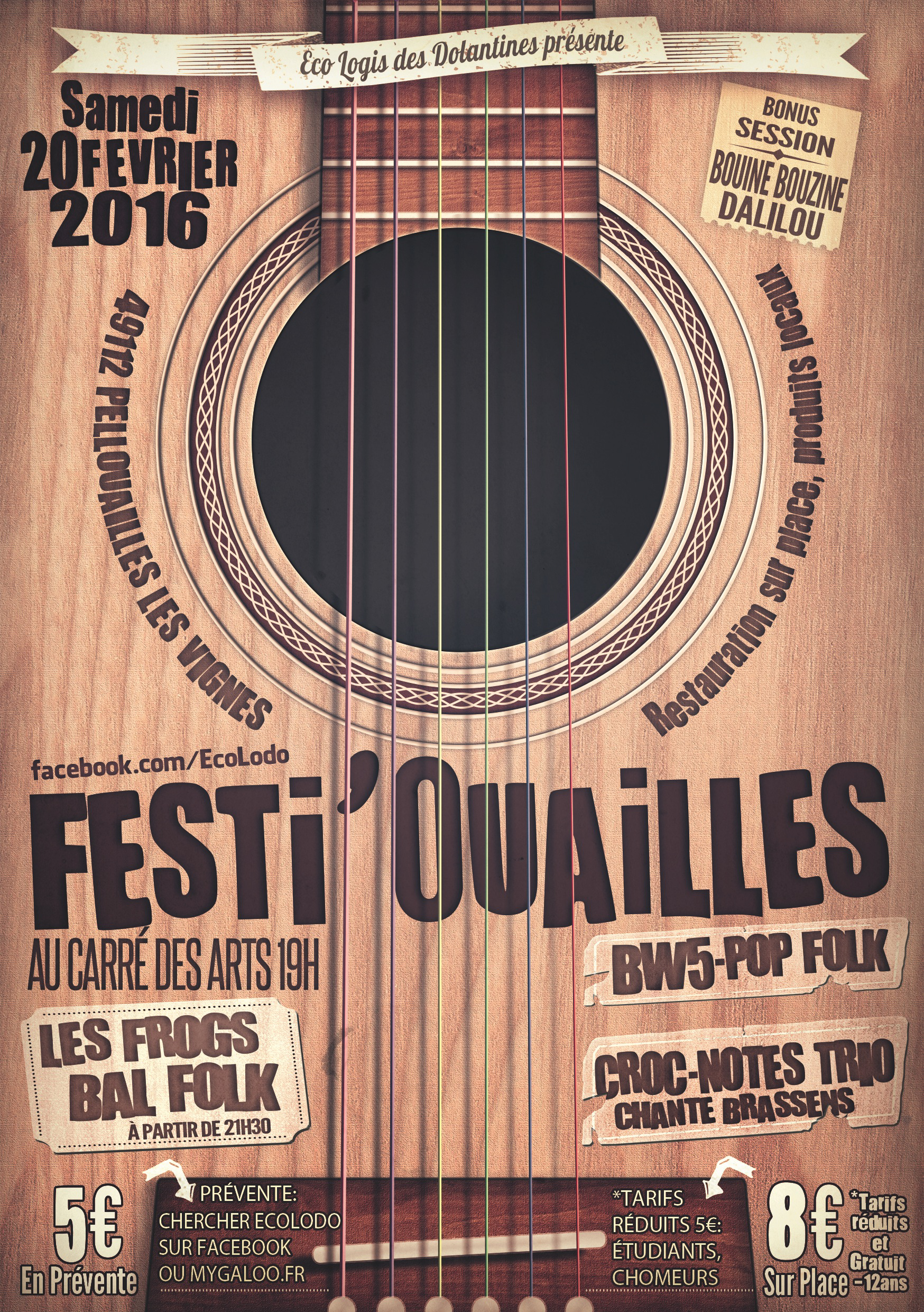 L'atelier 2 de percussions africaines participe à Festi'Ouailles, Pellouailles-Les-Vignes