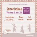 Soirée Dalilou : repas africain, bal africain