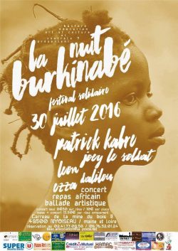 La Nuit Burkinabé 2016 à Nyoiseau, Maine-et-Loire