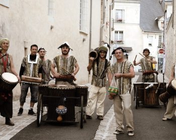 Le Collectif Dalilou : Prestation musicale à Baugé, Maine-et-Loire. Percussions Mandingues à Angers