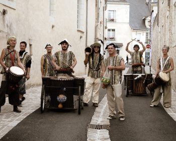 Le Collectif Dalilou : Prestation musicale à Baugé, Maine-et-Loire
