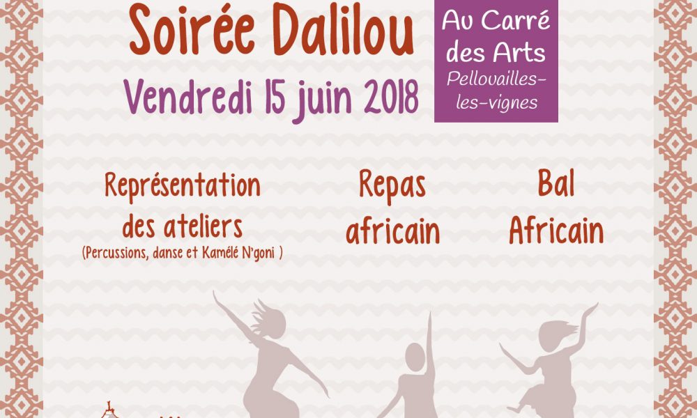 Soirée Dalilou : repas africain, bal africain