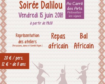 Soirée africaine près d'Angers - Association Dalilou
