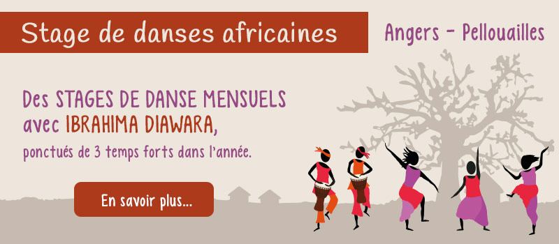 Stages de danse africaine Angers - Pellouailles