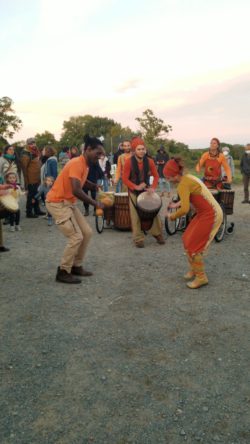 Groupe de percussions : le collectif Dalilou