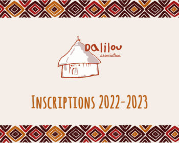 Les inscriptions 2022-2023 à Dalilou sont ouvertes !